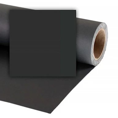 Colorama Bakgrundspapper 3,55 x 30m Black