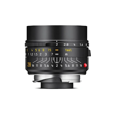 Leica Summicron-M 28mm f/2 ASPH Svart