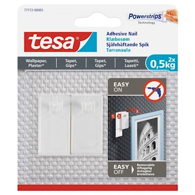 Tesa Självhäftande Spik Tapet 0,5kg