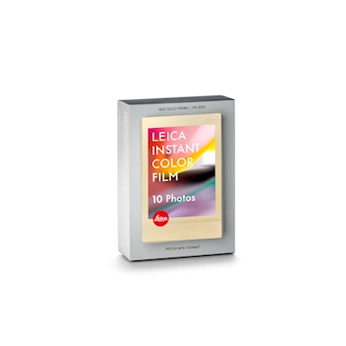 Leica Sofort color film pack (mini), neo gold