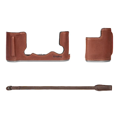Smallrig 4710 Half Case Läder Kit För Fujifilm X-T50 Brun 