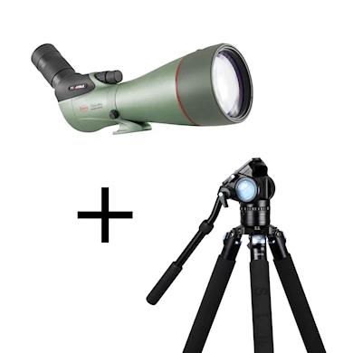 Kowa TSN-99A Prominar + 30-70x Wide okular + Sirui R-3213X + VH-10X