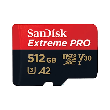 SanDisk MicroSDXC Extreme Pro 512GB 200Mb/s UHS-I V30