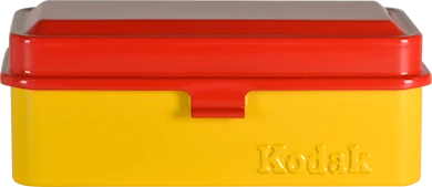 Kodak Film Case Gul/Röd 120/135