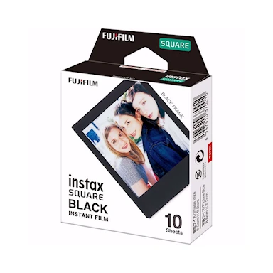 Fujifilm Instax Square Film Svart Ram 10st