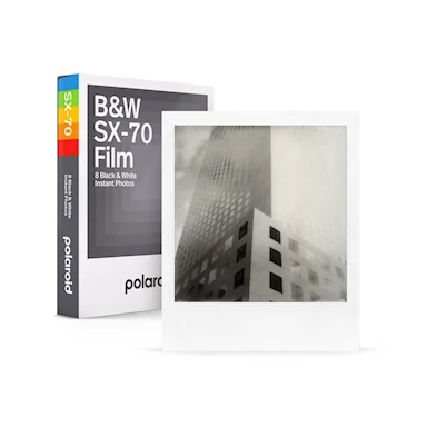 Polaroid SX-70 Film Svartvit