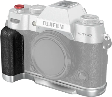 SmallRig 4713 L-Shape Handgrepp Silikon För Fujifilm X-T50 Silver