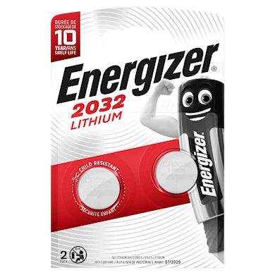 Energizer Lithium Cr2032 2Pk
