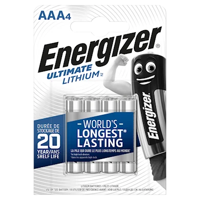 Energizer Ultimate Lithium AAA 4Pk