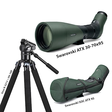 Swarovski ATX 30-70X95 Paket med väska och stativ i kolfiber