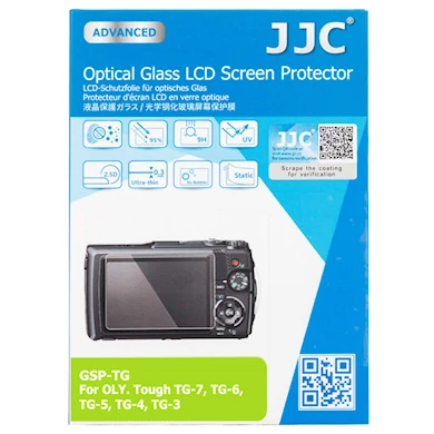 JJC LCD Optical Glass För Olympus Tough TG-7/TG-6/TG-5/TG-4/TG-3