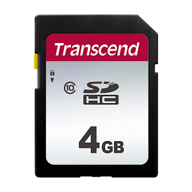 Transcend SDHC Silver 300S UHS-I U1 4GB