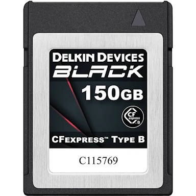 Delkin CFexpress Type-B Black R1725/W1530 150GB
