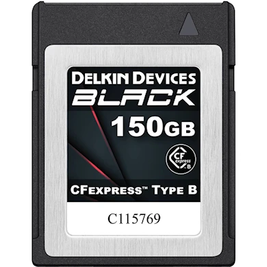Delkin CFexpress Type-B Black R1725/W1530 150GB