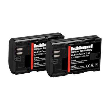 Hähnel Batteri Canon HL-E6P / LP-E6P Twin Pack